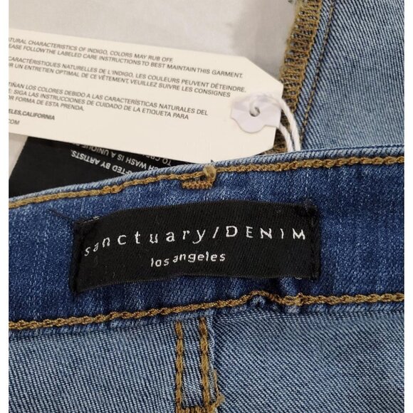 Sanctuary Modern Straight Crop-High Size 28 Jeans - Picture 7 of 11